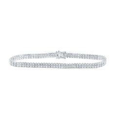 4 CTW-DIA NK TENNIS BRACELET (7 INCH)