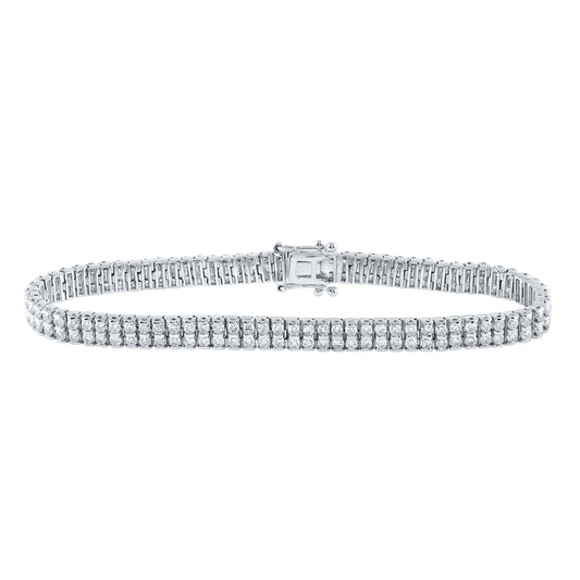 4 1/5CTW-DIA NK TENNIS BRACELET (7 INCH)