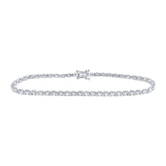 2 CTW-DIA NK TENNIS BRACELET (7 INCH)