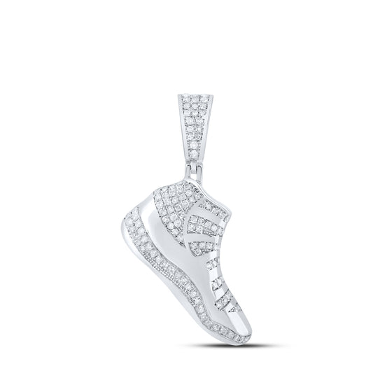 1/2CTW-DIA P1 GIFT SHOE PENDANT