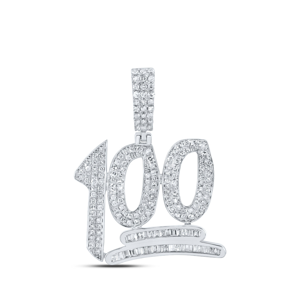 7/8CTW-DIA P1 GIFT 100 SIGN SYMBOL EMOJI PENDANT