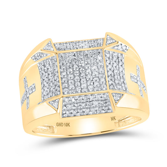 1/2CTW-DIA NK MENS RING