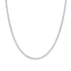 1CTW-NAT DIA P1 FASHION FANUK NECKLACE (18 INCH)