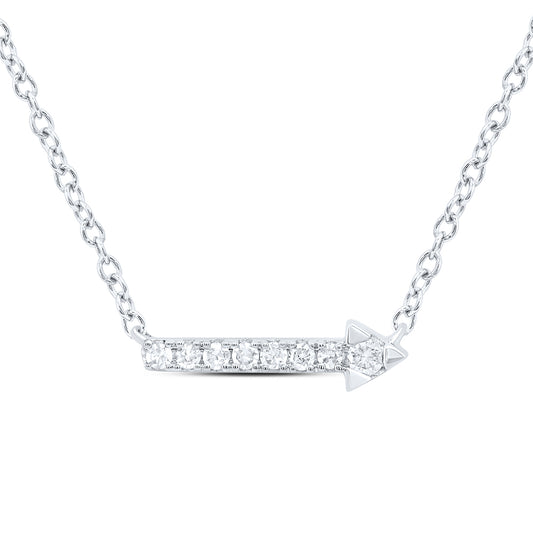1/12CTW-DIA CN FASHION NECKLACE (18 INCH)