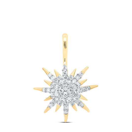 1/6CTW-NAT DIA CN FASHION PENDANT