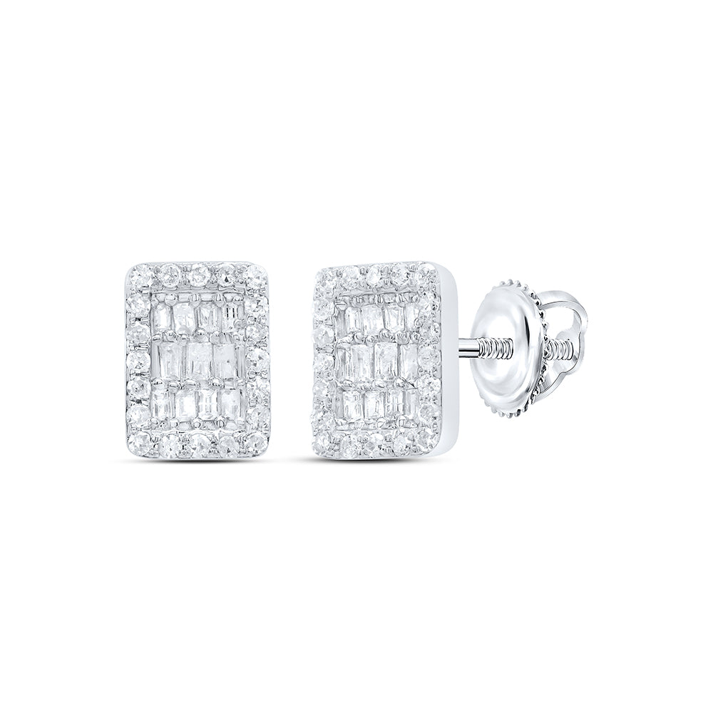 1/3CTW-DIA P1 GIFT EMERALD BAGUETTE EARRING