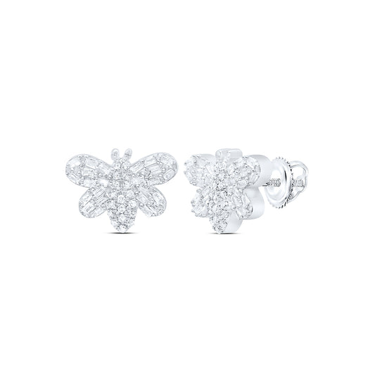 1/3CTW-DIA P1 GIFT BAGUETTE EARRING