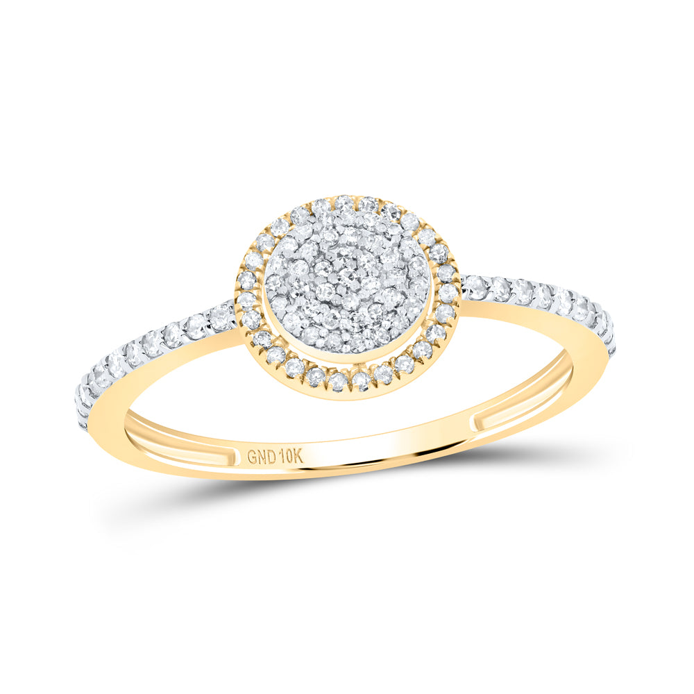 1/3CTW-NAT DIA P1 GIFT ROUND RING