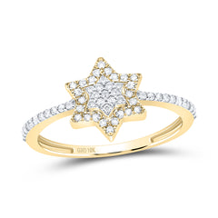 1/5CTW-NAT DIA P1 GIFT STAR RING