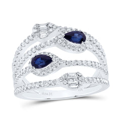 5/8CTW-DIA ANA M 1/2CTW-PS-BS NAT GEM RING